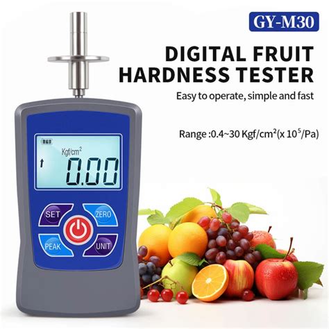 digital fruit hardness tester|fruit pressure tester.